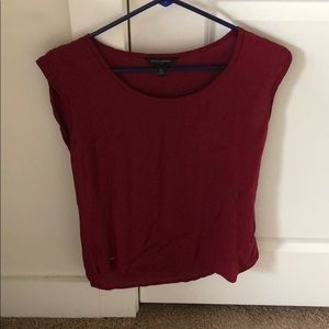 Maroon tank top